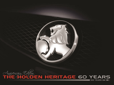 HOLDEN 60 YEARS HERITAGE Book cover