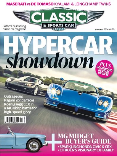 Classic & Sports Car (UK) magazine cover