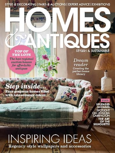 Homes & Antiques (UK) magazine cover