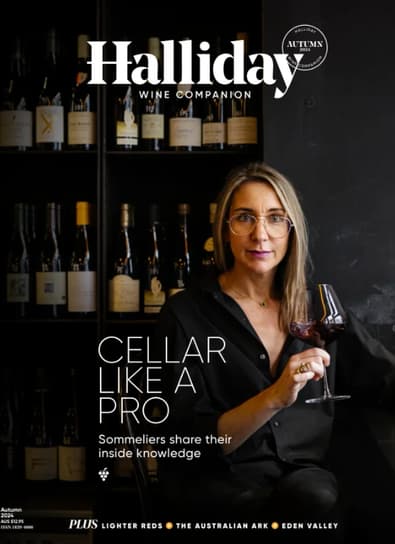 Halliday Wine Companion magazine cover