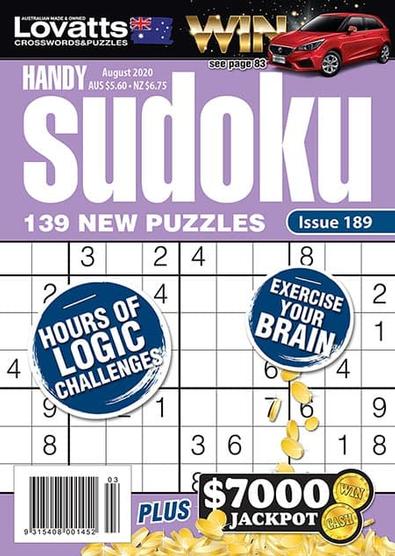 lovatts daily online sudoku