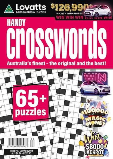 Lovatts Handy Crosswords magazine cover