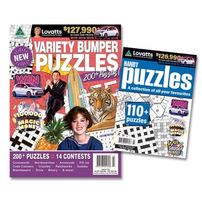 Lovatts Puzzles Bundle magazine cover