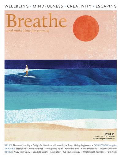 Breathe Magazine Australia cover