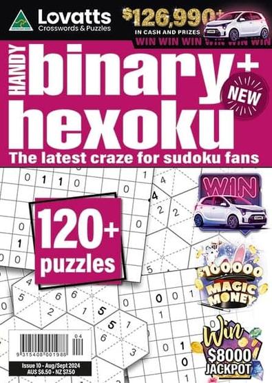 Lovatts Handy Binary + Hexoku magazine cover