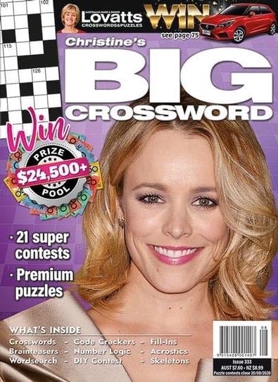 Christine #39 s BIG Crossword Magazine Subscription isubscribe