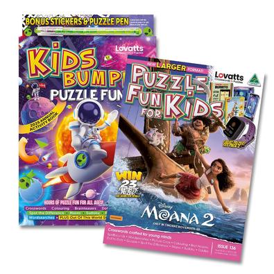 Lovatts Puzzle Fun for Kids magazine cover