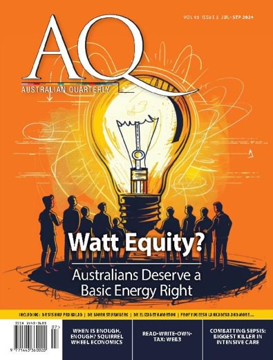 AQ: Australian Quarterly magazine cover