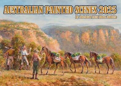 Australian Painted Scenes 2025 Calendar cover