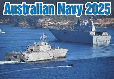 Australian Navy 2025 Calendar cover