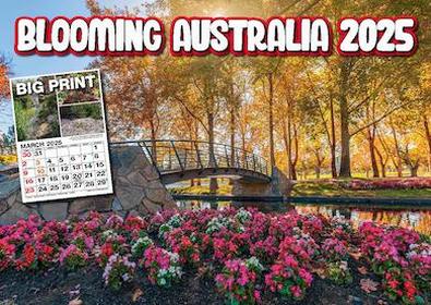 Blooming Australia 2025 Calendar cover