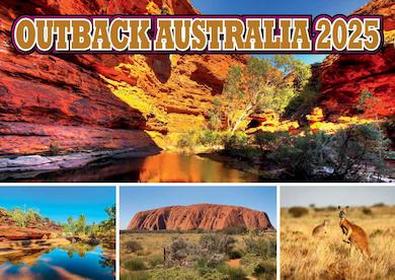 Outback Australia 2025 Calendar cover