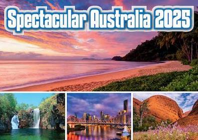 Spectacular Australia 2025 Calendar cover