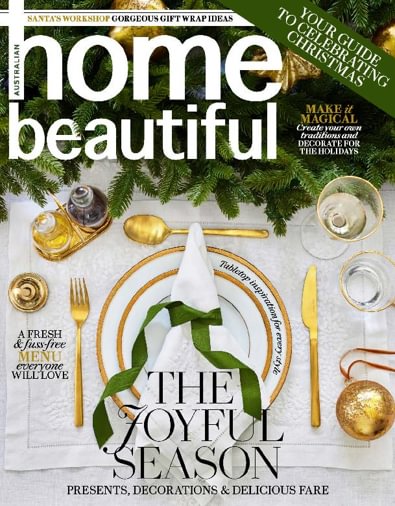 Australian home beautiful magazine cover