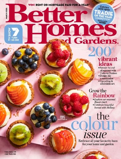 Better Homes and Gardens magazine cover