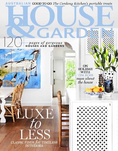 Australian House & Garden magazine cover