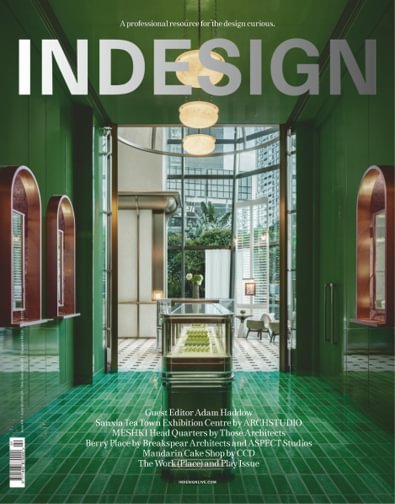 Indesign magazine cover