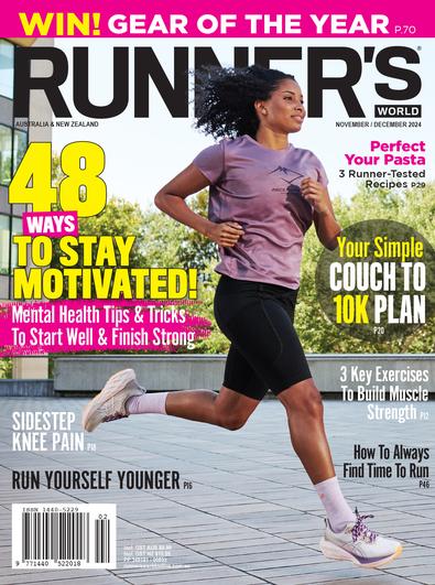 Runner's World Australia & New Zealand magazine cover