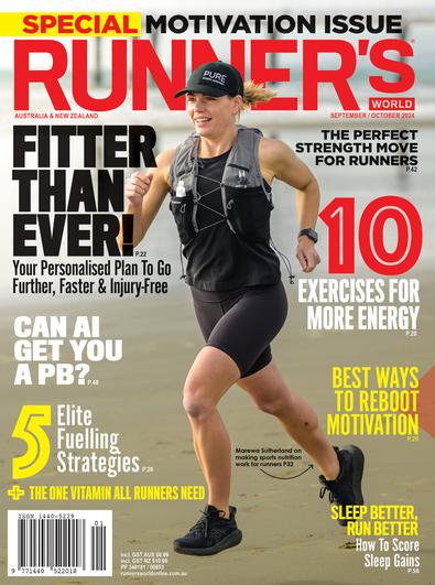 Runner's World Australia & New Zealand magazine cover