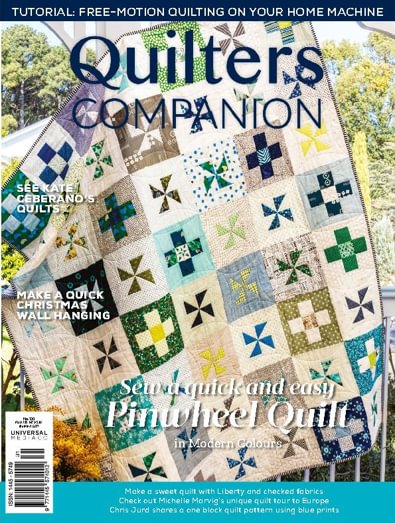 Quilters Companion magazine cover