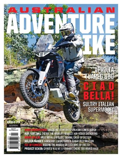 Australian Adventure Bike magazine cover