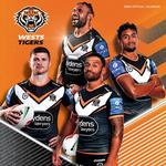 2025 NRL Wests Tigers Calendar thumbnail