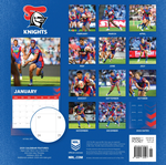 2025 NRL Newcastle Knights Calendar alternate 3