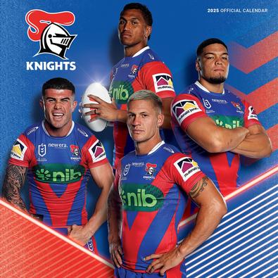 2025 NRL Newcastle Knights Calendar cover