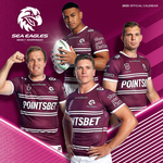 2025 NRL Manly Sea Eagles Calendar thumbnail