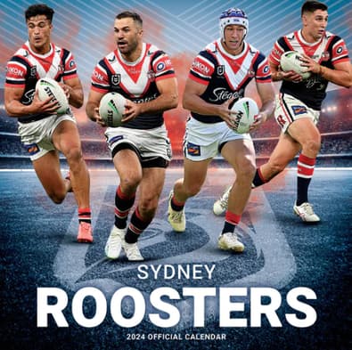 2024 NRL Sydney Roosters Calendar cover