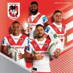 2025 NRL St George Illawarra Dragons Calendar thumbnail