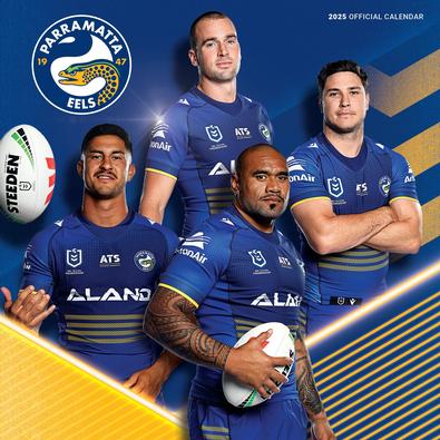 2025 NRL Parramatta Eels Calendar cover