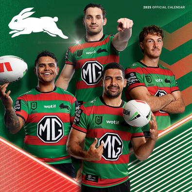 2025 NRL South Sydney Rabbitohs Calendar cover