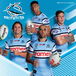 2025 NRL Cronulla Sharks Calendar thumbnail