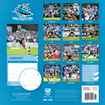 2025 NRL Cronulla Sharks Calendar alternate 3