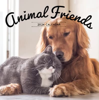 2024 Animal Friends Calendar cover