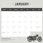 2025 Best of British Motorcycles Calendar alternate 2