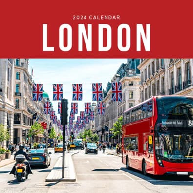 2024 London Calendar cover