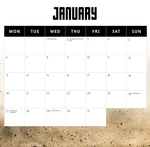 2025 Motocross Calendar alternate 2