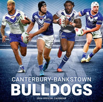 2024 NRL Canterbury- Bankstown Bulldogs Calendar cover