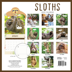 2025 Sloths Calendar alternate 3