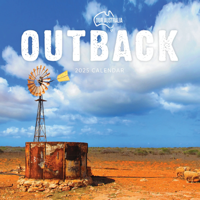 2025 Our Australia Outback Calendar cover