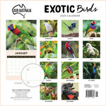 2025 Our Australia Exotic Birds Calendar alternate 3