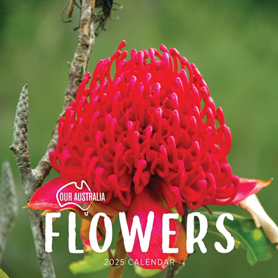 2025 Our Australia Flowers Calendar cover