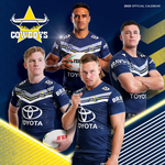 2025 NRL North Queensland Cowboys Calendar thumbnail