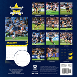 2025 NRL North Queensland Cowboys Calendar alternate 3