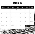 2025 Big Rigs Calendar alternate 2