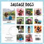 2025 Sausage Dogs Calendar alternate 3