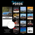 2025 Performance Fords Calendar alternate 3