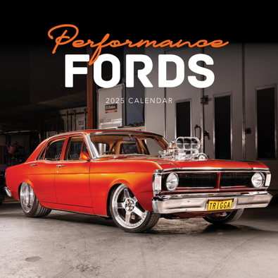 2025 Performance Fords Calendar cover